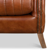 Bugatti Brown Arm Chair - Ornate Home