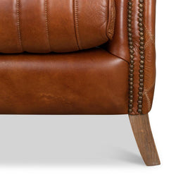 Bugatti Brown Arm Chair - Ornate Home