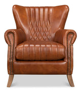 Bugatti Brown Arm Chair - Ornate Home