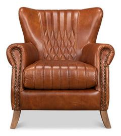 Bugatti Brown Arm Chair - Ornate Home