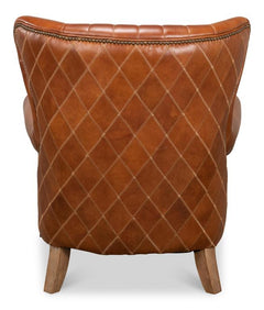Bugatti Brown Arm Chair - Ornate Home