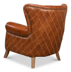 Bugatti Brown Arm Chair - Ornate Home