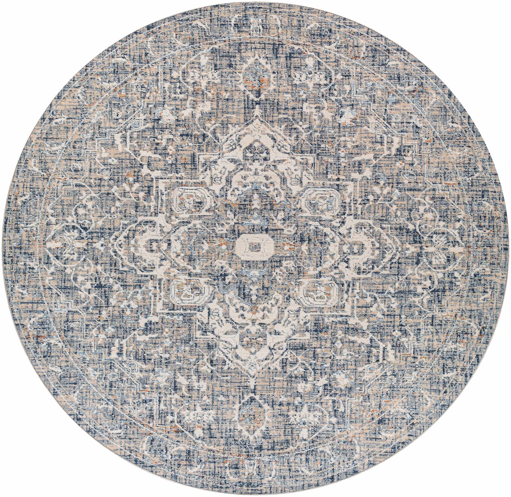Buguey Blue & Gray Area Rug - Clearance - Ornate Home