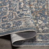 Buguey Cream&Blue Area Rug - Clearance - Ornate Home