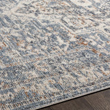 Buguey Cream&Blue Area Rug - Clearance - Ornate Home