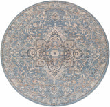 Buguey Cream&Blue Area Rug - Clearance - Ornate Home