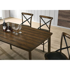 Buhl Burnished Oak Counter Height Table - Ornate Home