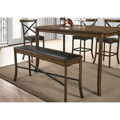 Buhl Burnished Oak Counter Height Table - Ornate Home