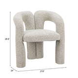 Buis Gray Dining Chair - Ornate Home