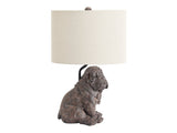 Bulldog Brown Table Lamp - Ornate Home