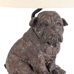Bulldog Brown Table Lamp (Set of 2) - Ornate Home