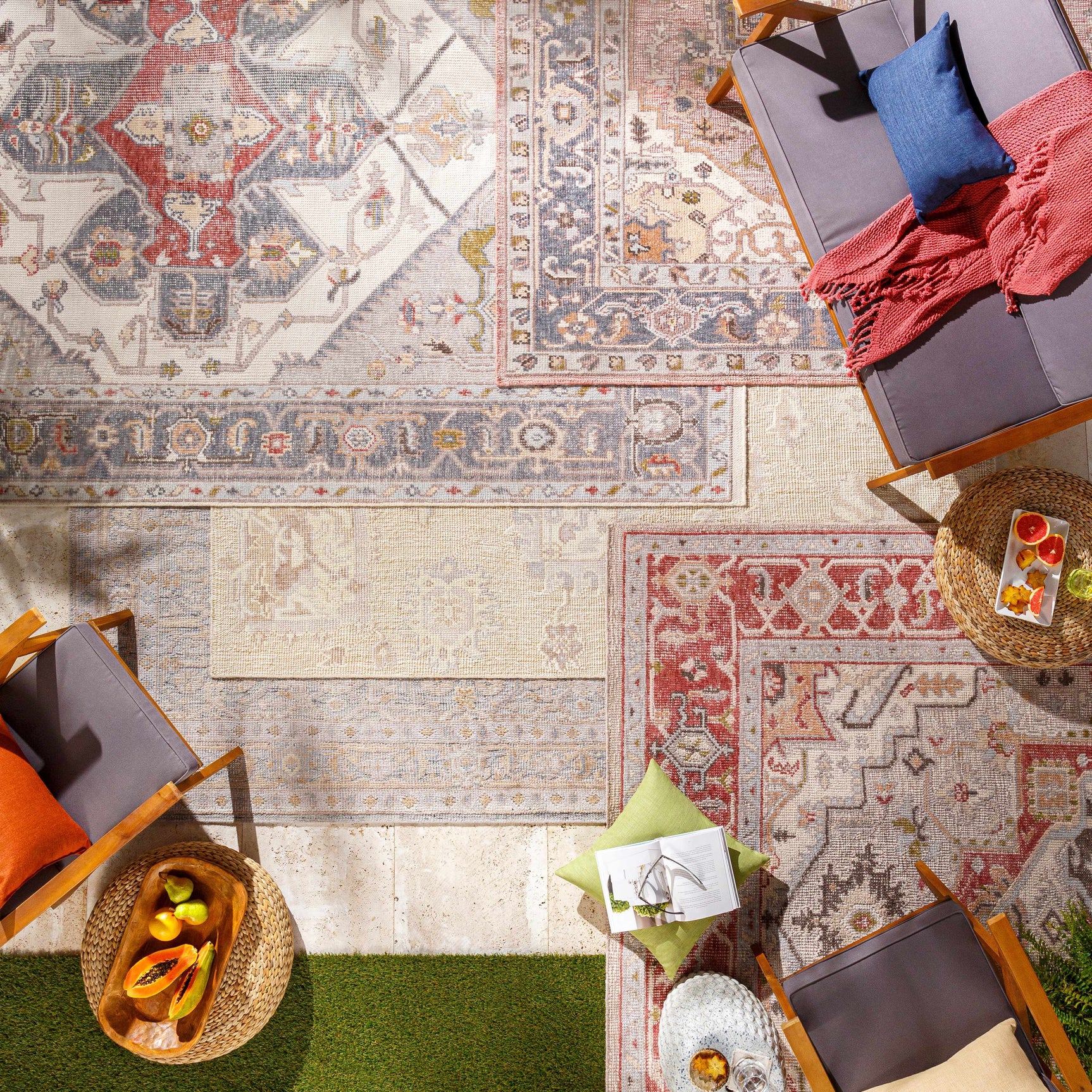 Bulusan Premium Outdoor Rug - Clearance - Ornate Home