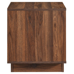 Bulwark Walnut 2-Drawer Nightstand - Ornate Home