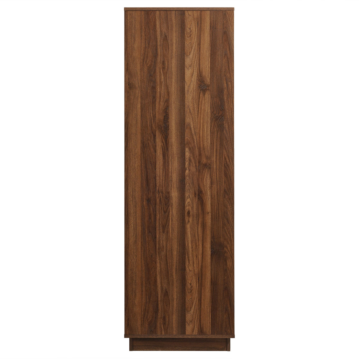 Bulwark Walnut 3-Door Wardrobe Closet - Ornate Home
