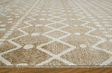 Bunchly Tan/Brown/Cream 5 x 7 Rug (Online Special Price) - Ornate Home
