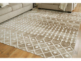 Bunchly Tan/Brown/Cream 8 x 10 Rug (Online Special Price) - Ornate Home