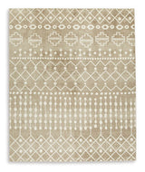 Bunchly Tan/Brown/Cream 8 x 10 Rug (Online Special Price) - Ornate Home