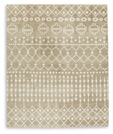 Bunchly Tan/Brown/Cream 8 x 10 Rug (Online Special Price) - Ornate Home