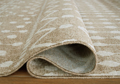 Bunchly Tan/Brown/Cream 8' x 10' Rug - Ornate Home