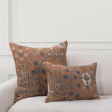 Bungalow Amber Brown 22"x22" Throw Pillow (Set of 2)