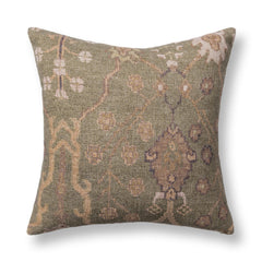 Bungalow Earthen Olive 22"x22" Throw Pillow (Set of 2)