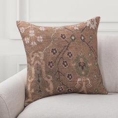 Bungalow Woodsmoke Brown 22"x22" Throw Pillow (Set of 2) - Ornate Home