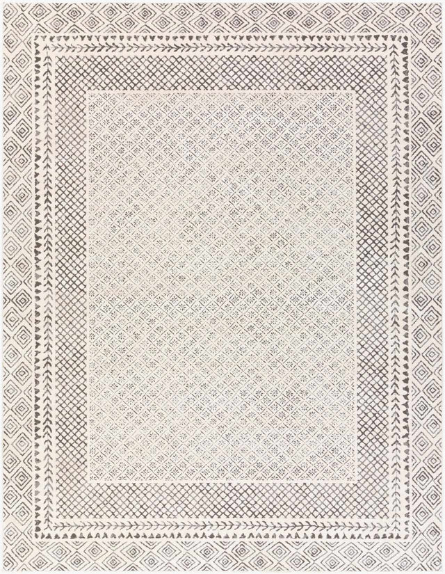 Burdette Soft Neutral Rug - Ornate Home