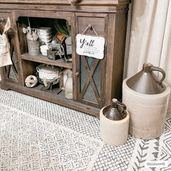 Burdette Soft Neutral Rug - Ornate Home
