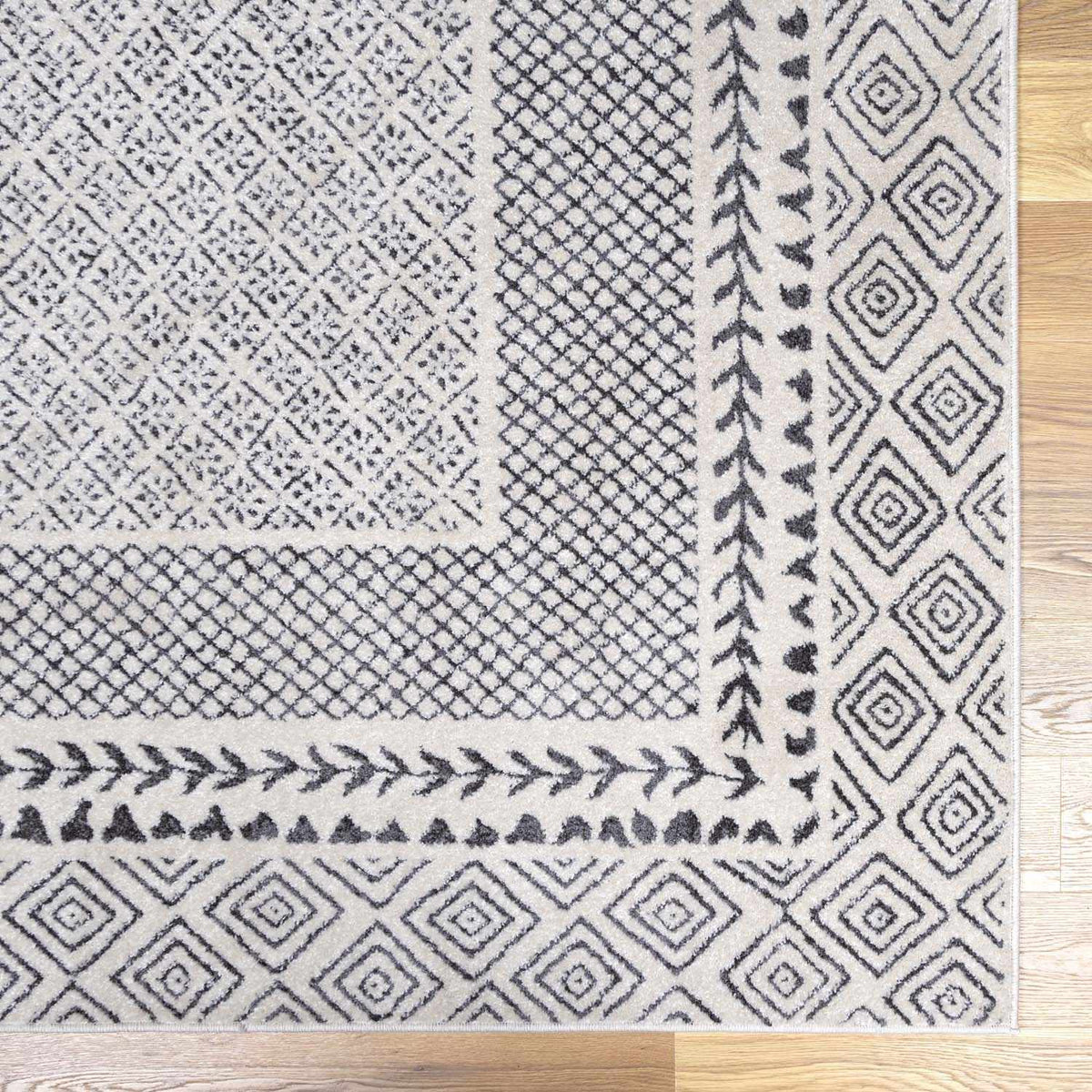 Burdette Soft Neutral Rug - Ornate Home