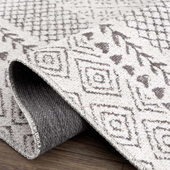 Burdette Washable Area Rug - Ornate Home