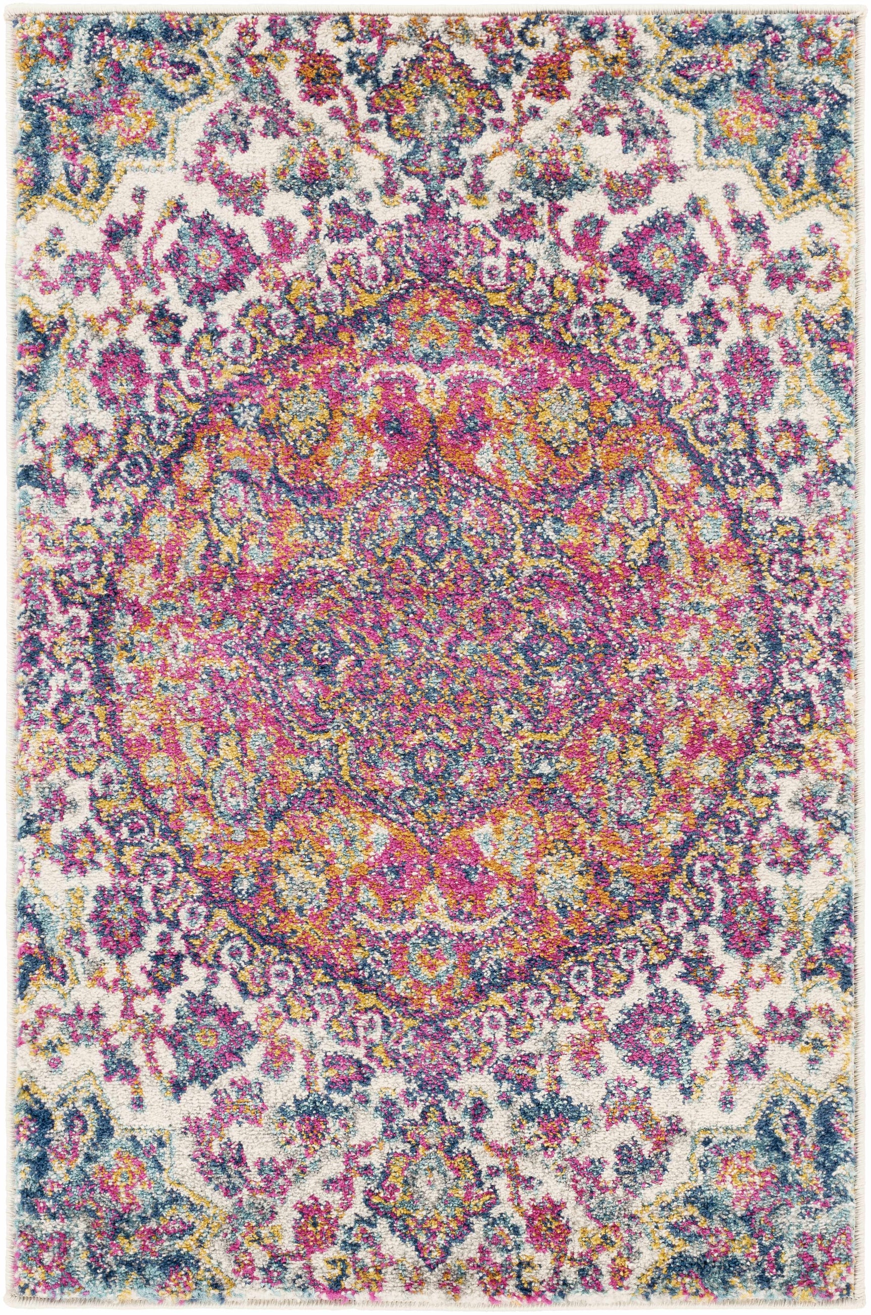 Burgandy Ojus Area Rug - Clearance - Ornate Home