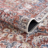 Burgundy Holi-2303 Washable Area Rug - Ornate Home