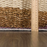 Burgundy Holi-2303 Washable Area Rug - Ornate Home