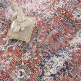 Burgundy Holi-2303 Washable Area Rug - Ornate Home