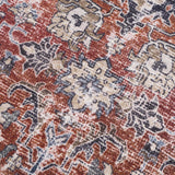 Burgundy Holi-2303 Washable Area Rug - Ornate Home