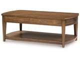 Burkbyer Brown Rectangular Cocktail Table (Online Special Price) - Ornate Home