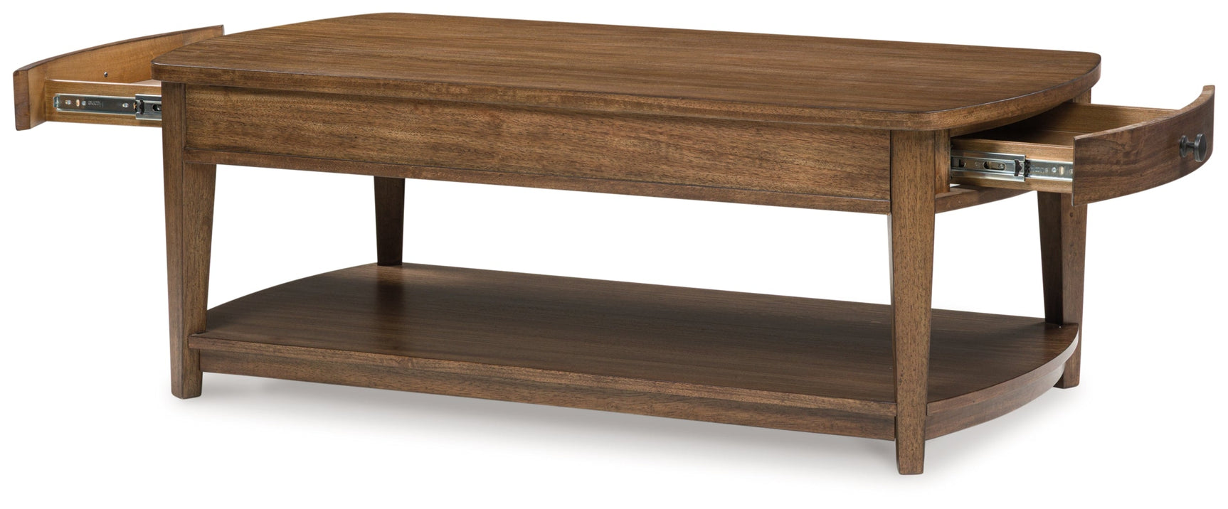 Burkbyer Brown Rectangular Cocktail Table (Online Special Price) - Ornate Home