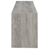 Burke Grey Driftwood Entertainment Center - Ornate Home