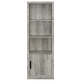 Burke Grey Driftwood Entertainment Center - Ornate Home