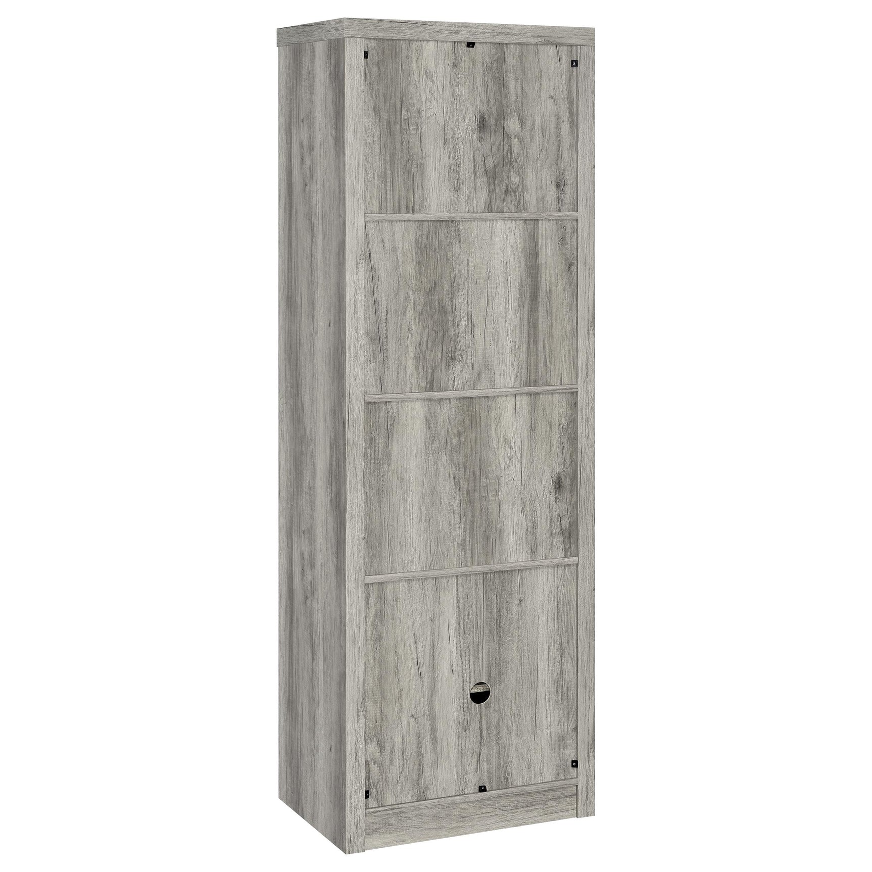 Burke Grey Driftwood Entertainment Center - Ornate Home
