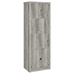 Burke Grey Driftwood Entertainment Center - Ornate Home