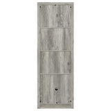 Burke Grey Driftwood Entertainment Center - Ornate Home