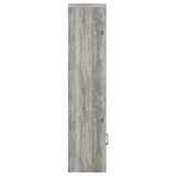 Burke Grey Driftwood Entertainment Center - Ornate Home