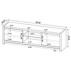 Burke Grey Driftwood Entertainment Center - Ornate Home