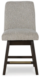 Burkhaus Beige/Brown Counter Height Barstool (Set of 2) (Online Special Price) - Ornate Home