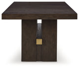 Burkhaus Beige/Dark Brown Dining Table and 4 Chairs (Online Special Price) - Ornate Home