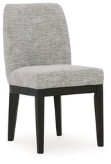 Burkhaus Beige/Dark Brown Dining Table with 6 Chairs (Online Special Price) - Ornate Home
