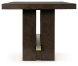 Burkhaus Brown Counter Height Dining Table (Online Special Price) - Ornate Home