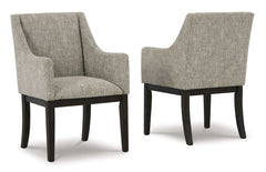 Burkhaus Dark Brown Dining Room Set / 10 pc (6 side chairs) - Ornate Home