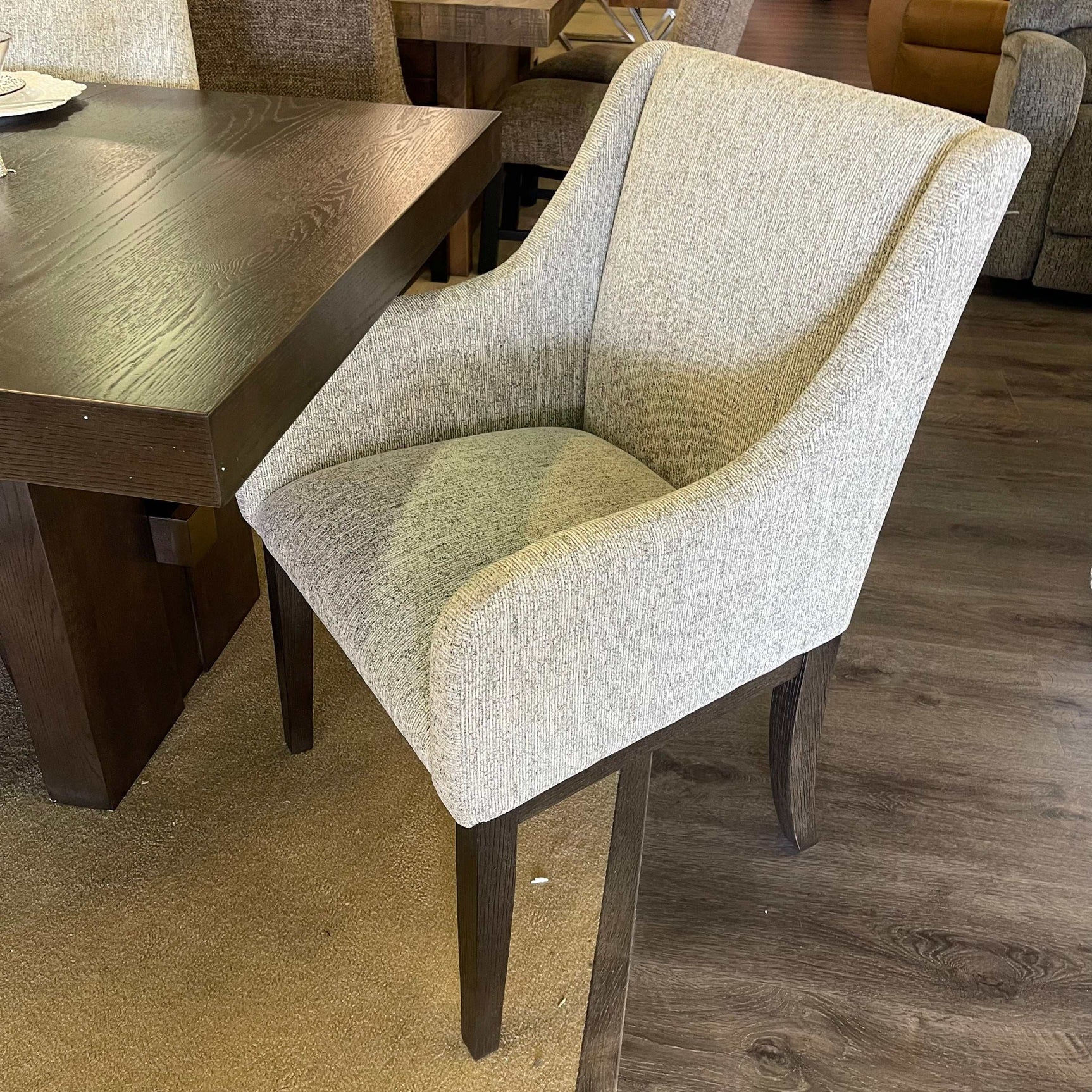 Burkhaus Dark Brown Dining Room Set / 10 pc (6 side chairs) - Ornate Home